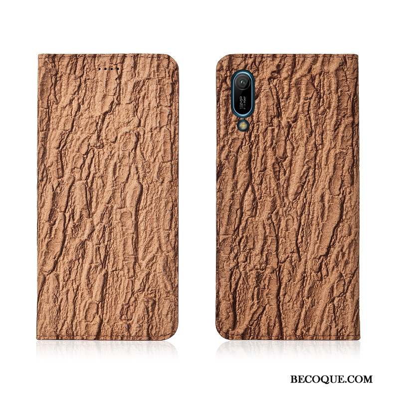 Huawei Y6 2019 Incassable Nouveau Fluide Doux Protection Coque De Téléphone Cuir