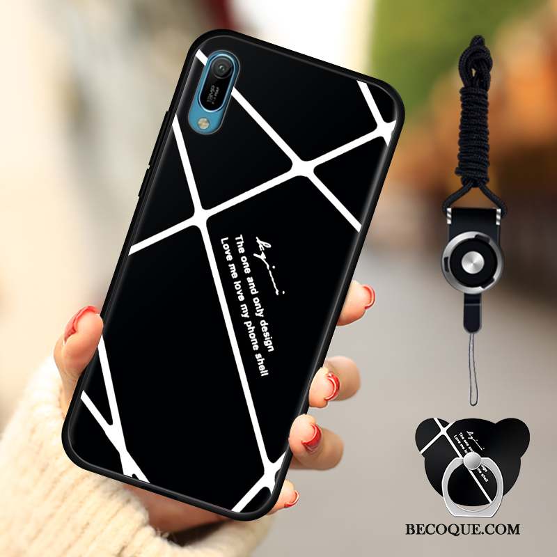 Huawei Y6 2019 Protection Fluide Doux Dessin Animé Étui Coque De Téléphone Mode