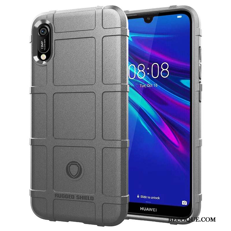 Huawei Y6 2019 Tendance Coque De Téléphone Incassable Étui Tout Compris Créatif