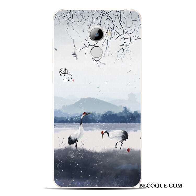 Huawei Y6 Pro 2017 Coque De Téléphone Multicolore Silicone Style Chinois Protection Beau