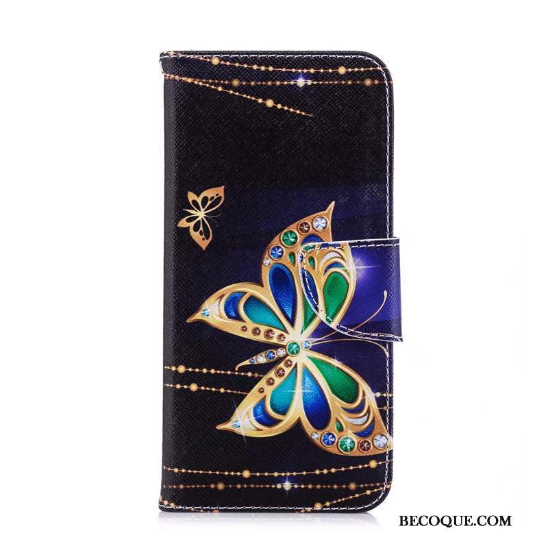 Huawei Y6s Coque De Téléphone Housse Papillon Dessin Animé Peinture Étui