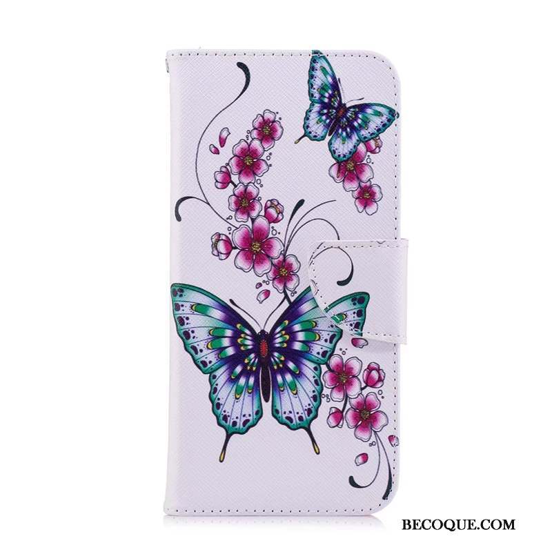 Huawei Y6s Coque De Téléphone Housse Papillon Dessin Animé Peinture Étui