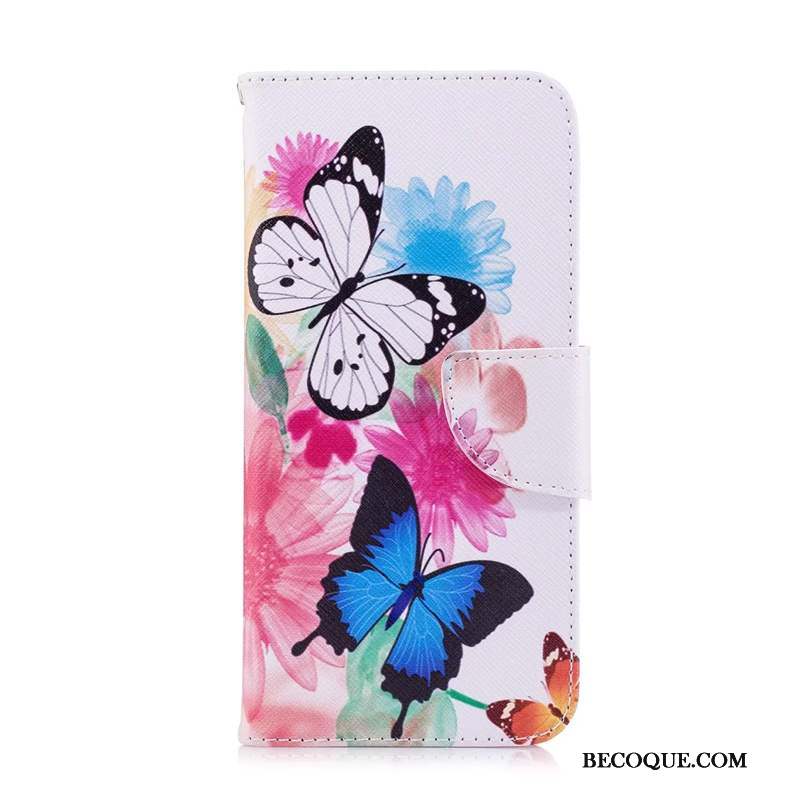 Huawei Y6s Coque De Téléphone Housse Papillon Dessin Animé Peinture Étui