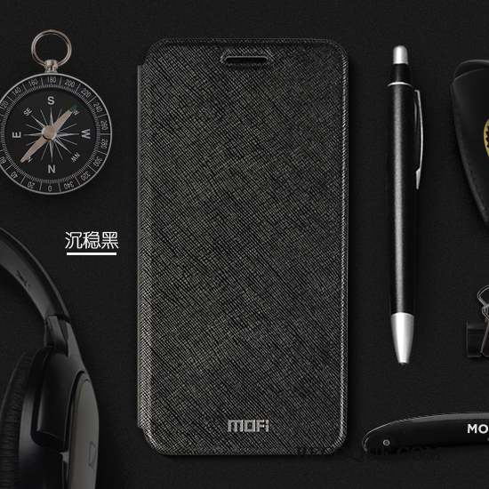 Huawei Y7 2018 Or Personnalité Tempérer Coque De Téléphone Créatif Étui En Cuir
