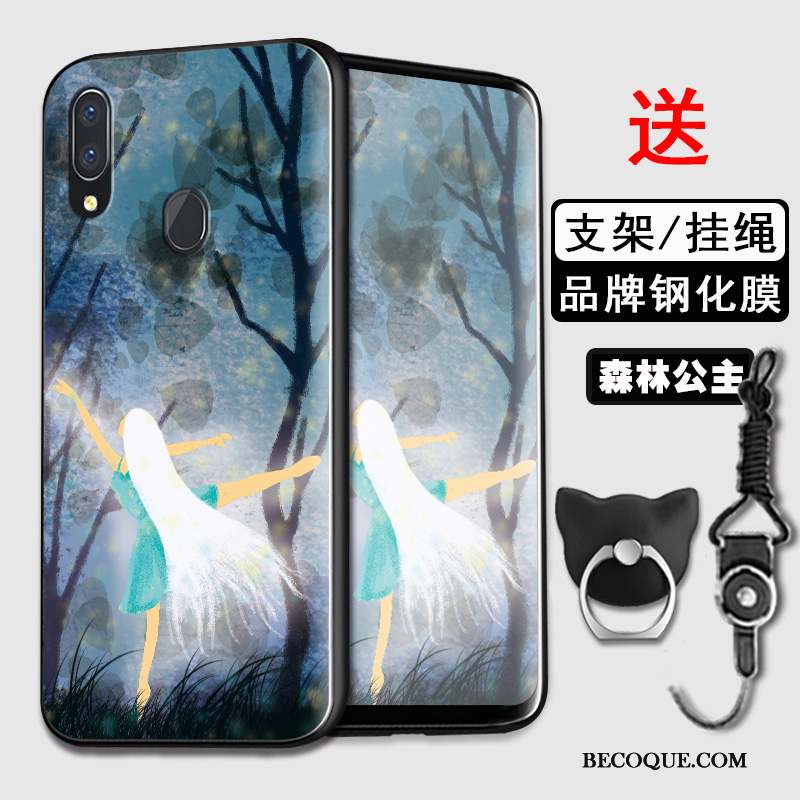 Huawei Y7 2019 Coque De Téléphone Amoureux Protection Étui Tout Compris Personnalité