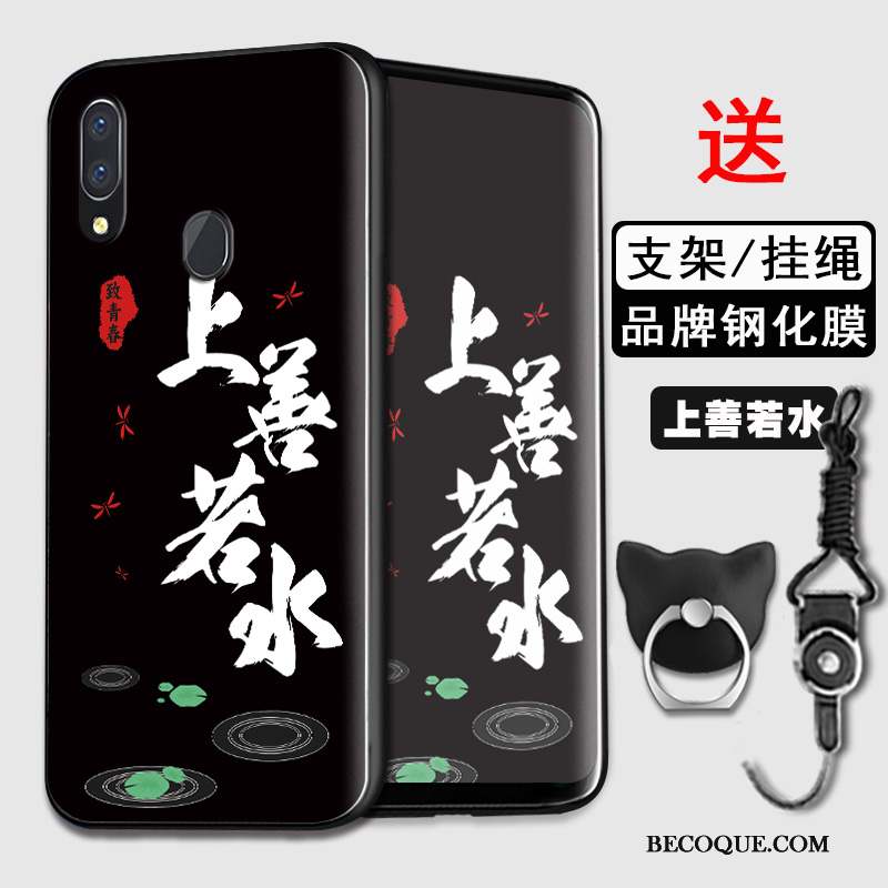 Huawei Y7 2019 Coque De Téléphone Amoureux Protection Étui Tout Compris Personnalité