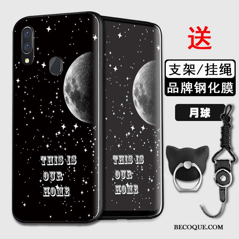 Huawei Y7 2019 Coque De Téléphone Amoureux Protection Étui Tout Compris Personnalité