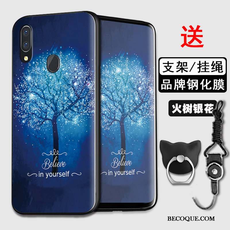 Huawei Y7 2019 Coque De Téléphone Amoureux Protection Étui Tout Compris Personnalité