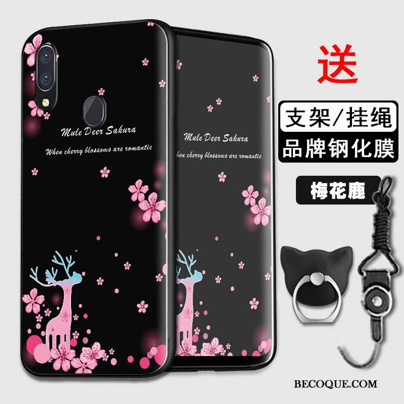 Huawei Y7 2019 Coque De Téléphone Amoureux Protection Étui Tout Compris Personnalité