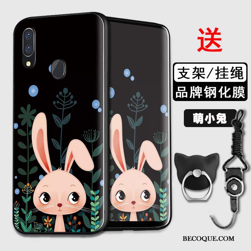 Huawei Y7 2019 Coque De Téléphone Amoureux Protection Étui Tout Compris Personnalité