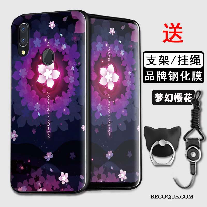 Huawei Y7 2019 Coque De Téléphone Amoureux Protection Étui Tout Compris Personnalité