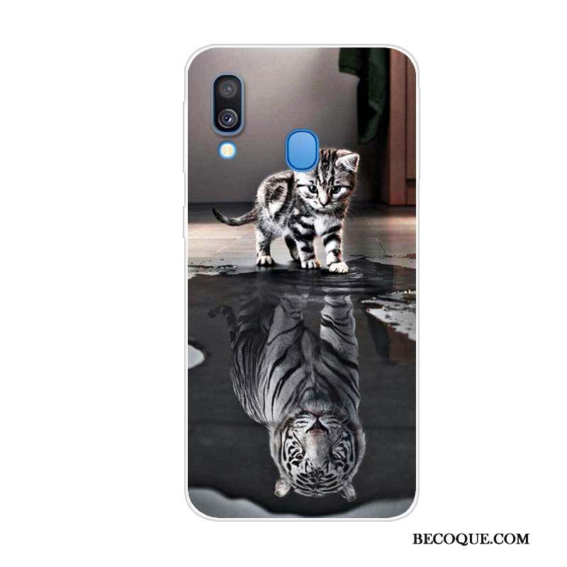 Huawei Y7 2019 Créatif Personnalité Incassable Coque Animal De Téléphone