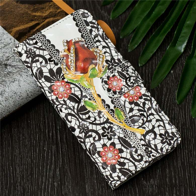 Huawei Y7 2019 Dessin Animé Bleu Fluide Doux Protection Coque De Téléphone Étui En Cuir