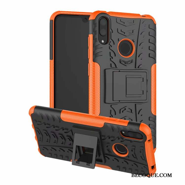 Huawei Y7 2019 Protection Coque Tout Compris Étui Support De Téléphone