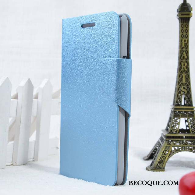 Lg G2 Téléphone Portable Coque De Téléphone Étui Protection Étui En Cuir Bleu