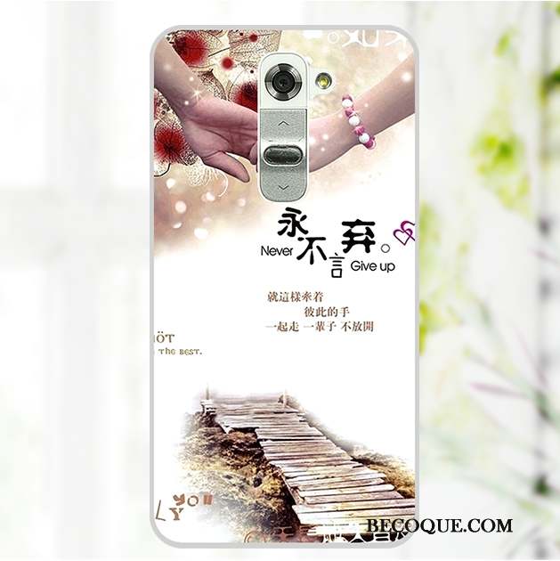 Lg G2 Étui Dessin Animé Peinture Coque De Téléphone Téléphone Portable Couvercle Arrière