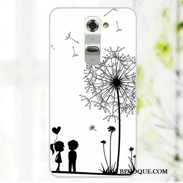 Lg G2 Étui Dessin Animé Peinture Coque De Téléphone Téléphone Portable Couvercle Arrière