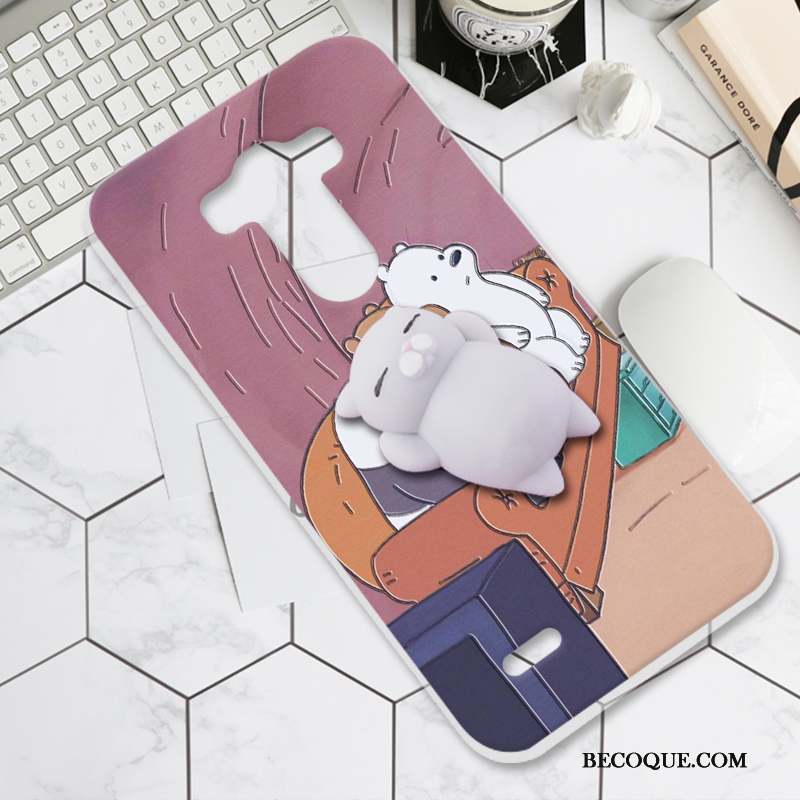 Lg G3 Créatif Décompression Coque De Téléphone Incassable Bleu Tout Compris
