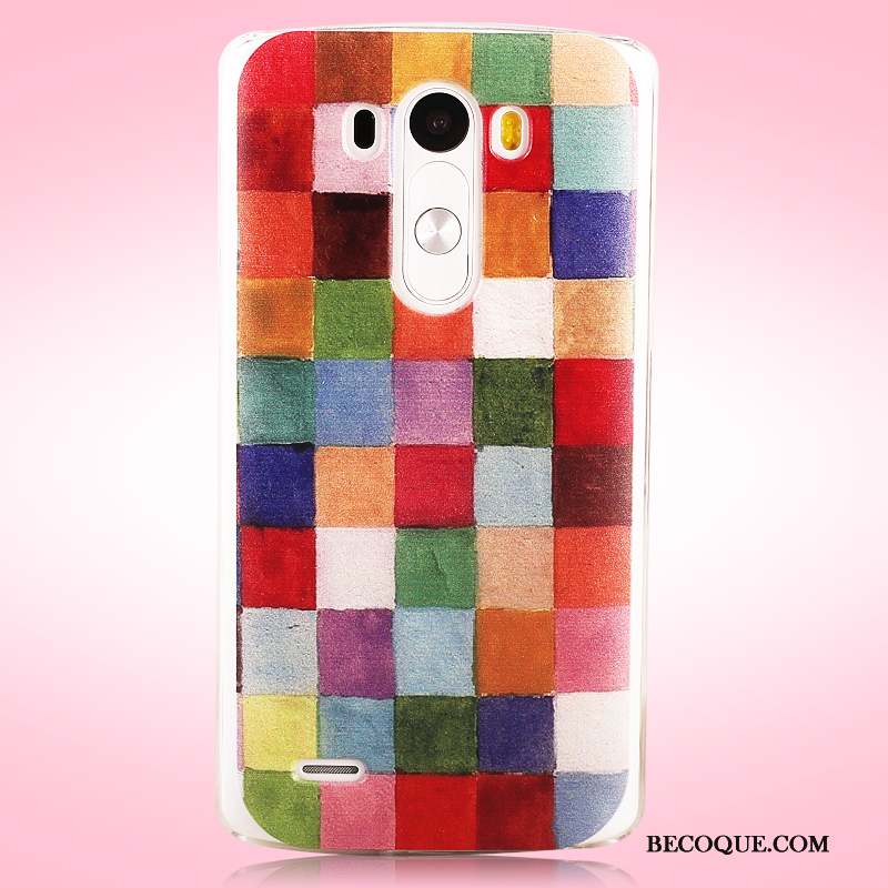 Lg G3 Protection Coque Difficile Téléphone Portable Étui Délavé En Daim