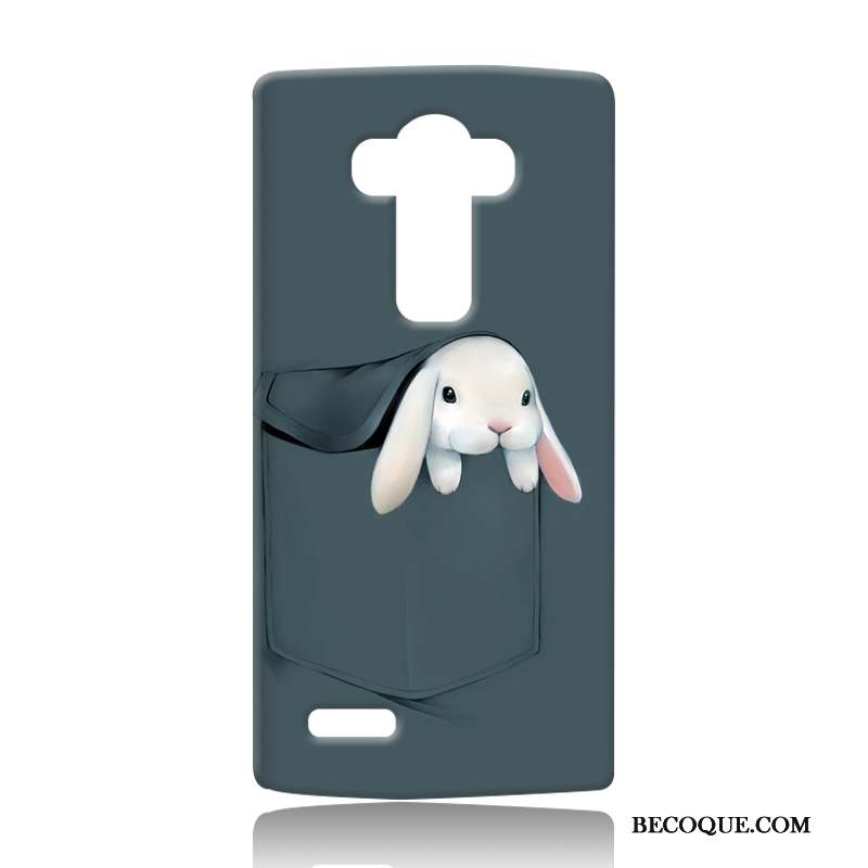 Lg G4 Bleu Protection Coque De Téléphone Silicone Difficile Fluide Doux