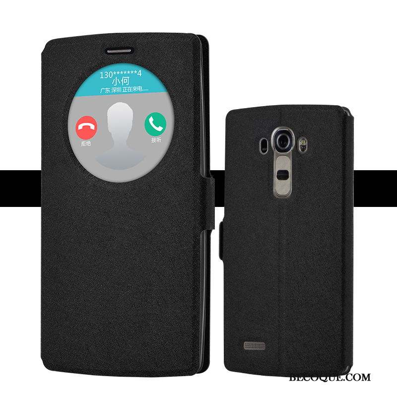 Lg G4 Coque De Téléphone Téléphone Portable Tendance Étui En Cuir Protection Bleu