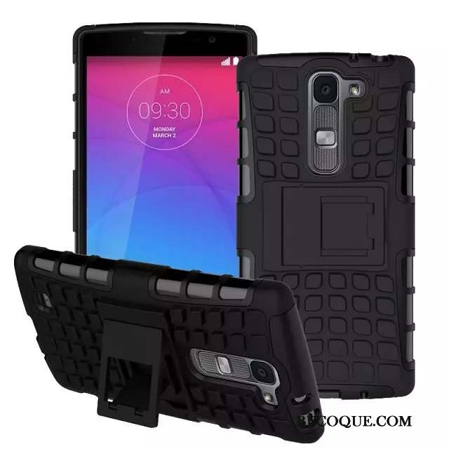 Lg G4 Coque Support Antidérapant Téléphone Portable Violet Incassable Modèle Fleurie