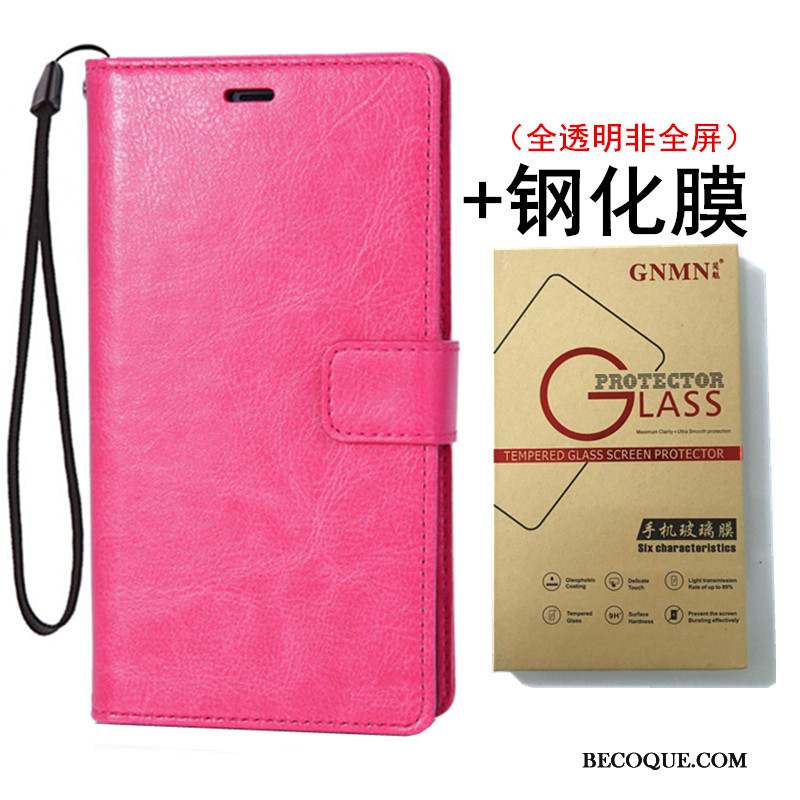 Lg G4 Coque Étui Téléphone Portable Protection Étui En Cuir Rouge