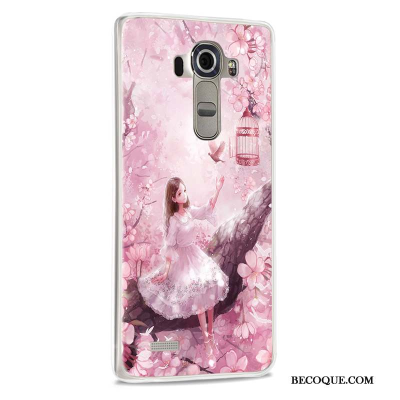 Lg G4 Créatif Fluide Doux Étui Protection Coque Violet