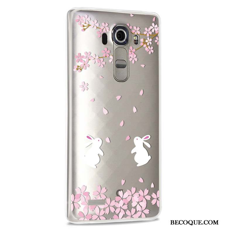 Lg G4 Créatif Fluide Doux Étui Protection Coque Violet