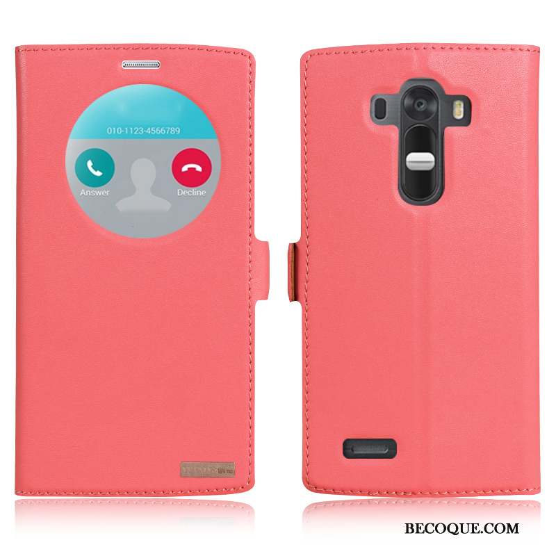 Lg G4 Cuir Véritable Protection Téléphone Portable Vert Foncé Étui En Cuir Coque De Téléphone