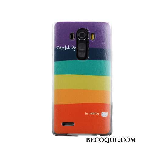 Lg G4 Protection Étui Bleu Difficile Téléphone Portable Coque