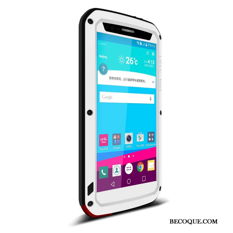 Lg G4 Étui Coque Incassable Border Téléphone Portable Protection