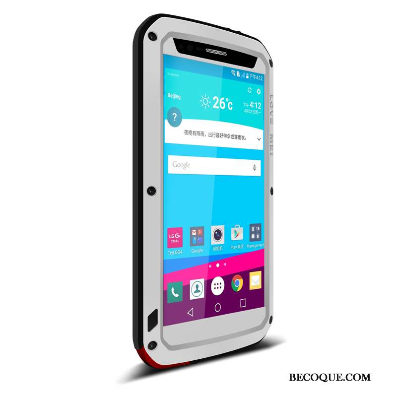 Lg G4 Étui Coque Incassable Border Téléphone Portable Protection