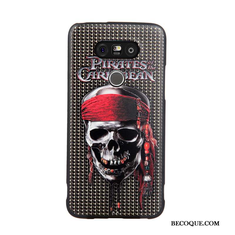 Lg G5 Coque De Téléphone Gaufrage Dessin Animé Membrane Tendance Protection