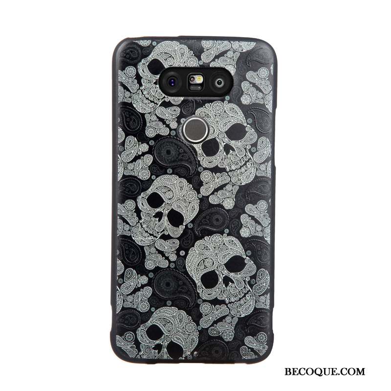 Lg G5 Coque De Téléphone Gaufrage Dessin Animé Membrane Tendance Protection