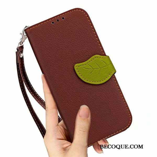 Lg G5 Coque Téléphone Portable Protection Tendance Étui En Cuir Rouge Housse