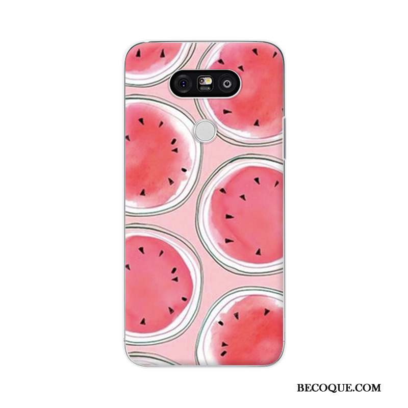 Lg G5 Coque Étui Petit Peinture Protection Longue Difficile