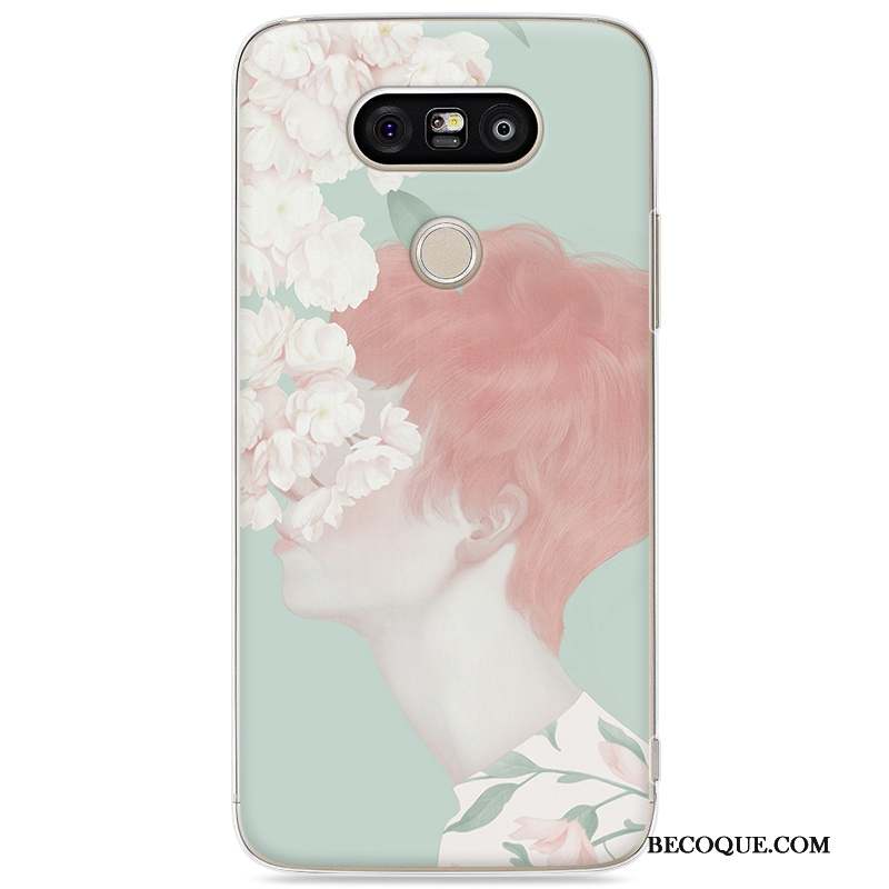 Lg G5 Difficile Bleu Peinture Protection Coque De Téléphone Art