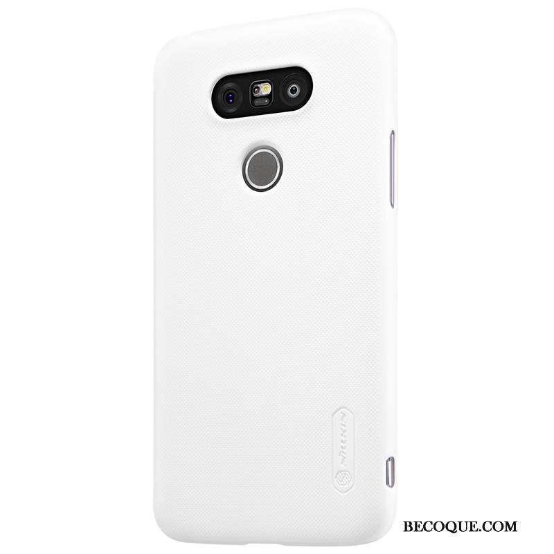 Lg G5 Délavé En Daim Coque De Téléphone Étui Téléphone Portable Protection Or Rose