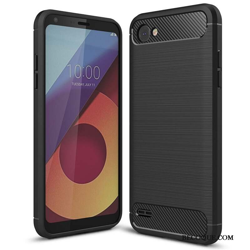 Lg G6 Coque Étui Silicone Téléphone Portable Rouge Fluide Doux