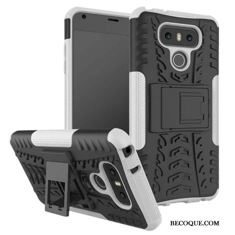 Lg G6 Incassable Coque Antidérapant Support Tendance Protection