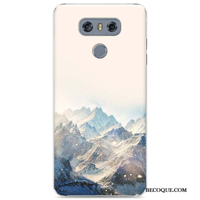 Lg G6 Incassable Coque De Téléphone Tendance Étui Peinture Charmant