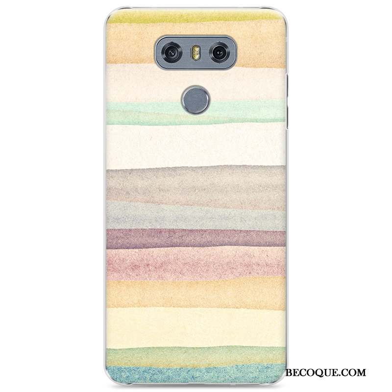 Lg G6 Incassable Coque De Téléphone Tendance Étui Peinture Charmant