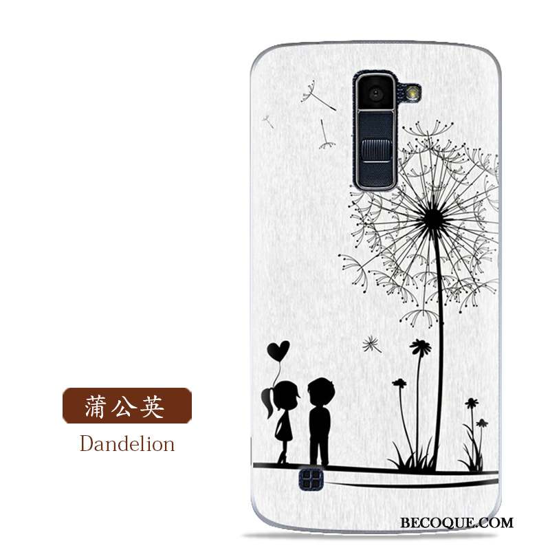 Lg K10 Coque De Téléphone Protection Fluide Doux Téléphone Portable Créatif Étui