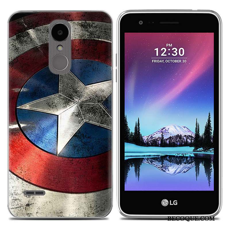 Lg K8 2017 Coque Fluide Doux Tout Compris Téléphone Portable Europe Créatif Blanc