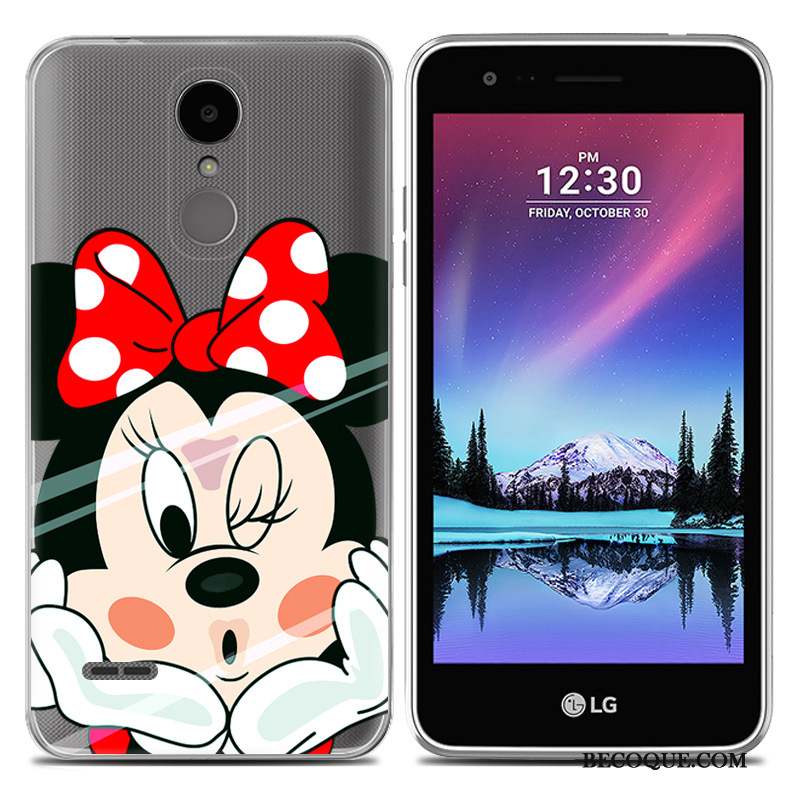 Lg K8 2017 Coque Fluide Doux Tout Compris Téléphone Portable Europe Créatif Blanc