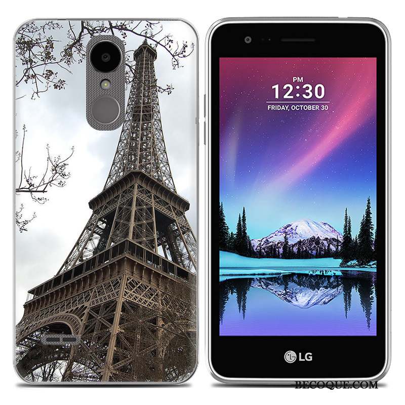 Lg K8 2017 Créatif Fluide Doux Coque De Téléphone Tout Compris Téléphone Portable Dessin Animé