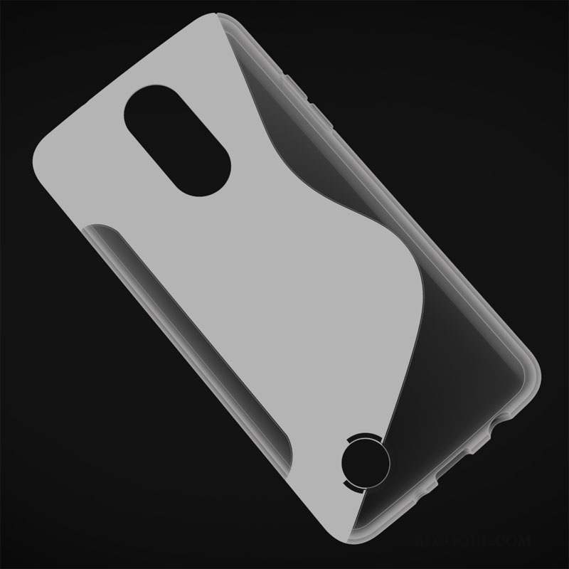 Lg K8 2017 Protection Téléphone Portable Noir Étui Fluide Doux Coque
