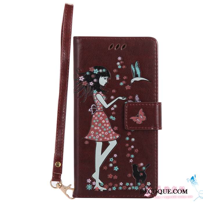 Lg K8 Coque Ornements Suspendus Téléphone Portable Incassable Protection Rose Fluide Doux