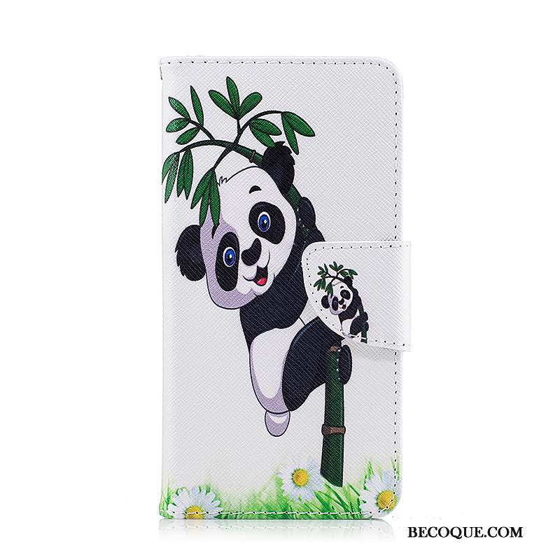 Lg K8 Dessin Animé Étui Bleu Étui En Cuir Peinture Coque De Téléphone